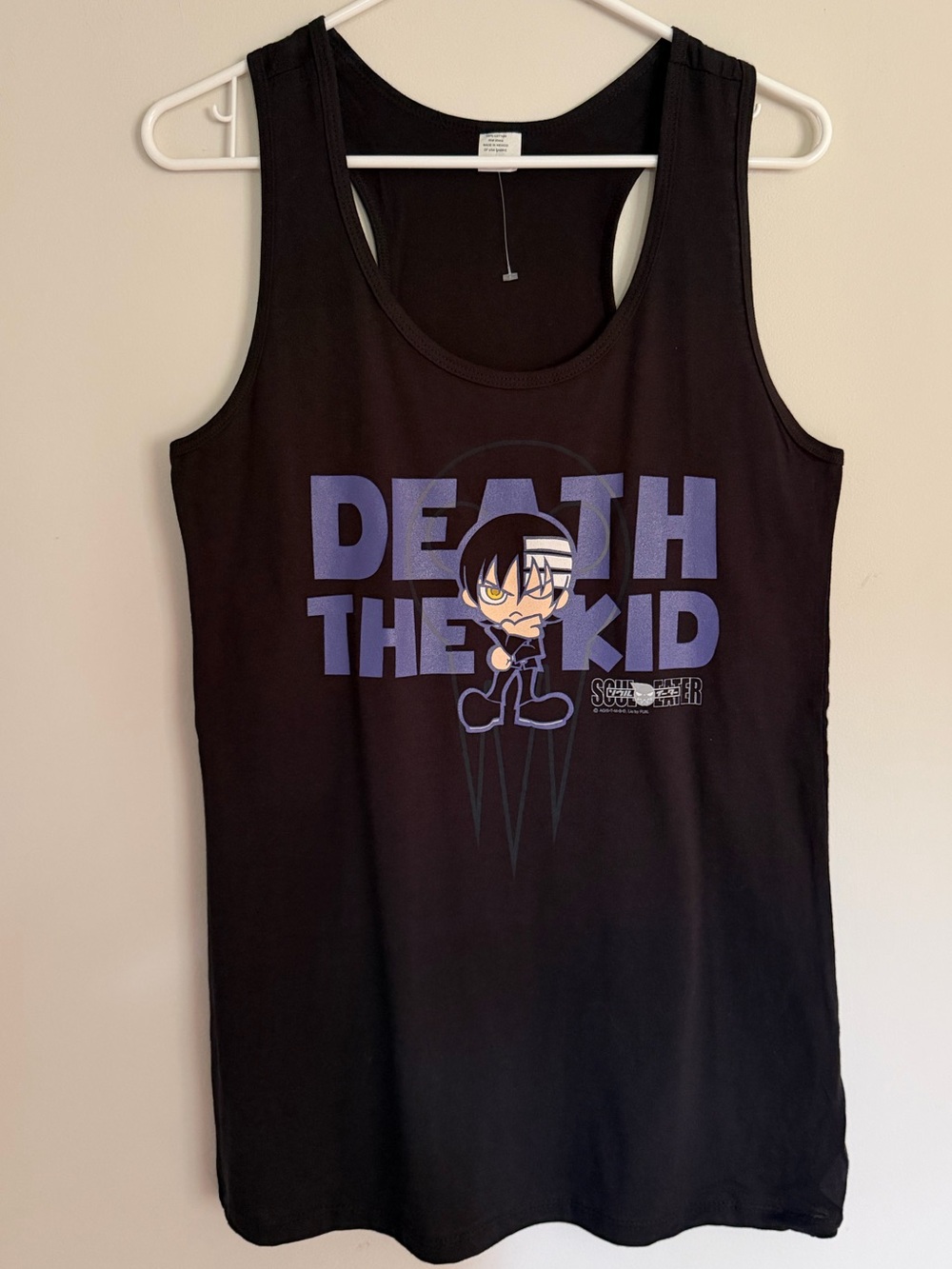 NWOT Soul Eater Death the Kid Anime Graphic Tank Top Women’s L Large